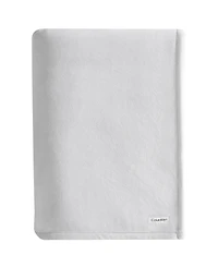 Calvin Klein Core Plush Solid Blanket