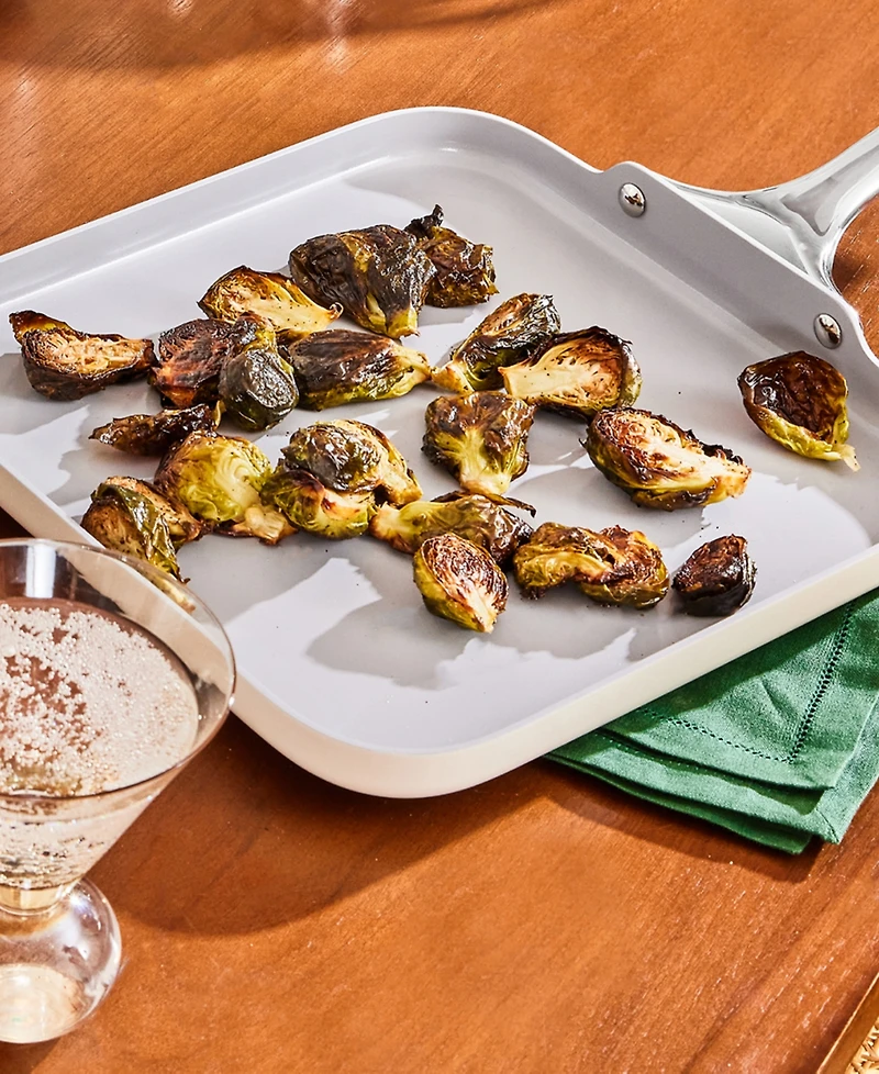 Caraway Non-Stick Ceramic-Coated 11" Square Griddle Pan