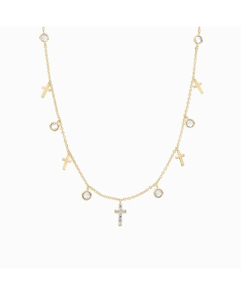 Anela Cross Pendant Necklace