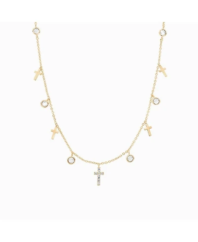 Anela Cross Pendant Necklace