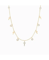 Anela Cross Pendant Necklace