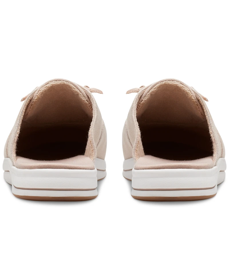 Clarks Women's Breeze Clara Slip-On Laced Slide Sneakers