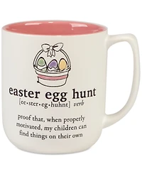 Certified International Easter Words Mugs, Set of 4