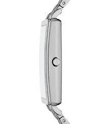 Skagen Women's Hagen Three Hand Silver-Tone Stainless Steel Watch 22mm