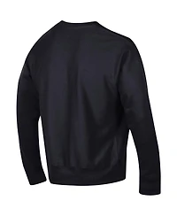 Men's Champion Black Cincinnati Bearcats Arch Reverse Weave Pullover Sweatshirt