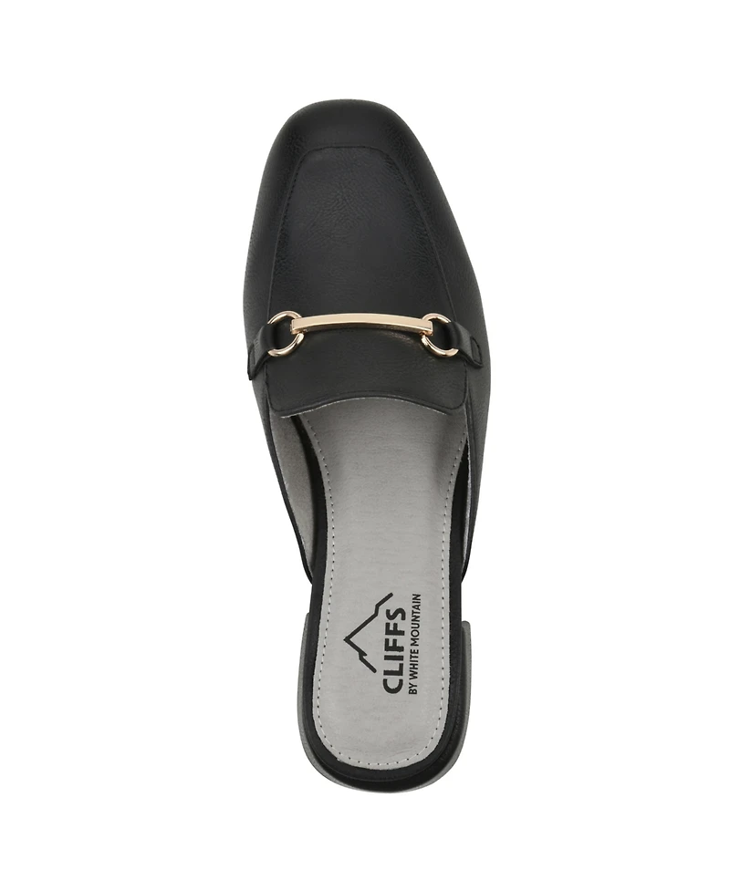 Cliffs by White Mountain Quin Low Block Heeled Mule