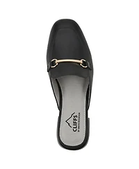 Cliffs by White Mountain Quin Low Block Heeled Mule