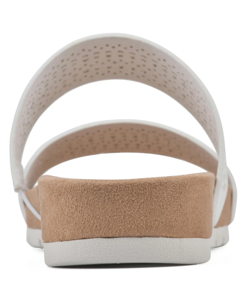 Cliffs by White Mountain Thrilled Slide Sandal