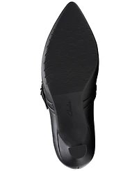 Clarks Women's Kataleyna Joy Double-Strap Pointed-Toe Pumps