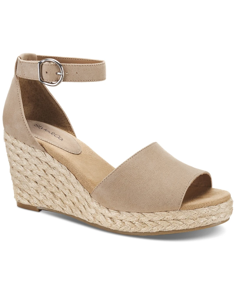 Style & Co Women's Seleeney Wedge Sandals