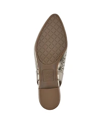 White Mountain Women's Boronic Block Heel Slingbacks