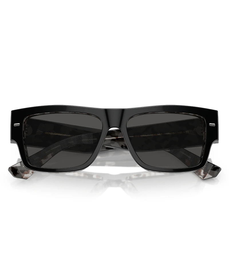 Dolce&Gabbana Men's Low Bridge Fit Sunglasses DG4451F