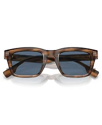 Burberry Men's Low Bridge Fit Sunglasses BE4403F