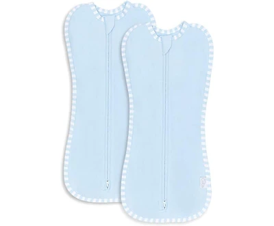 Comfy Cubs Zipper Swaddles, Pack of 2