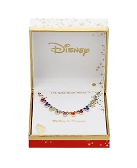 Disney Multi Color Crystal Mickey Mouse Necklace