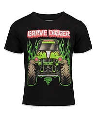 Monster Jam Trucks Boys 3 Pack Graphic T-Shirts Toddler| Child