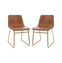 Carrollton 18 Inch Bucket Seat Dining Chairs