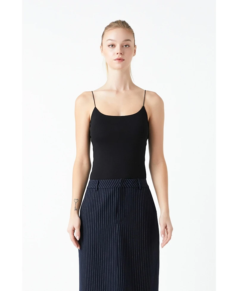 Women's Sleeveless Jersey Top