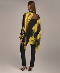 Donna Karan Women's Metallic Print Tunic
