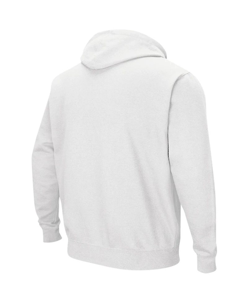 Men's Colosseum White Florida Gators Double Arch Pullover Hoodie