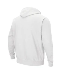Men's Colosseum White Florida Gators Double Arch Pullover Hoodie