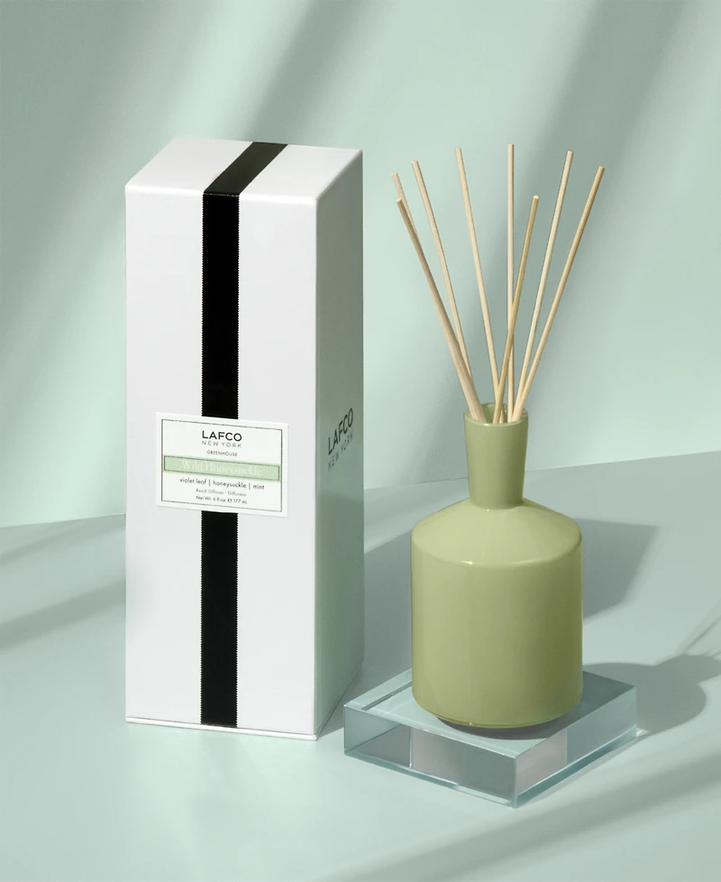 Lafco New York Wild Honeysuckle Classic Reed Diffuser, 6 oz.