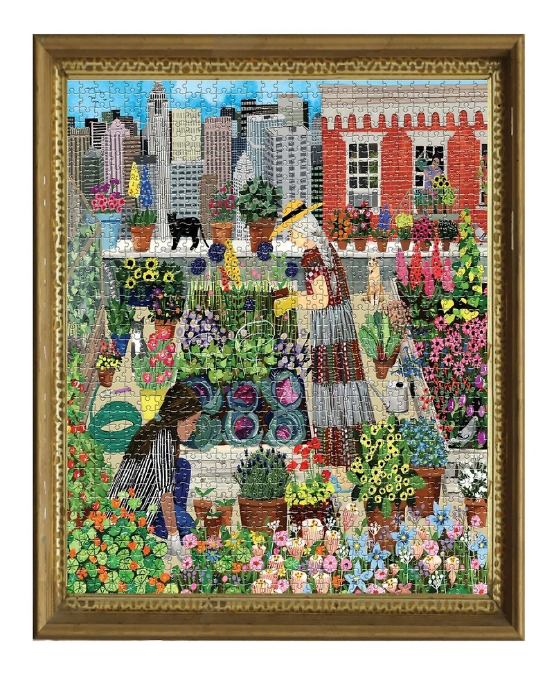 Eeboo Piece and Love Urban Gardening Puzzle