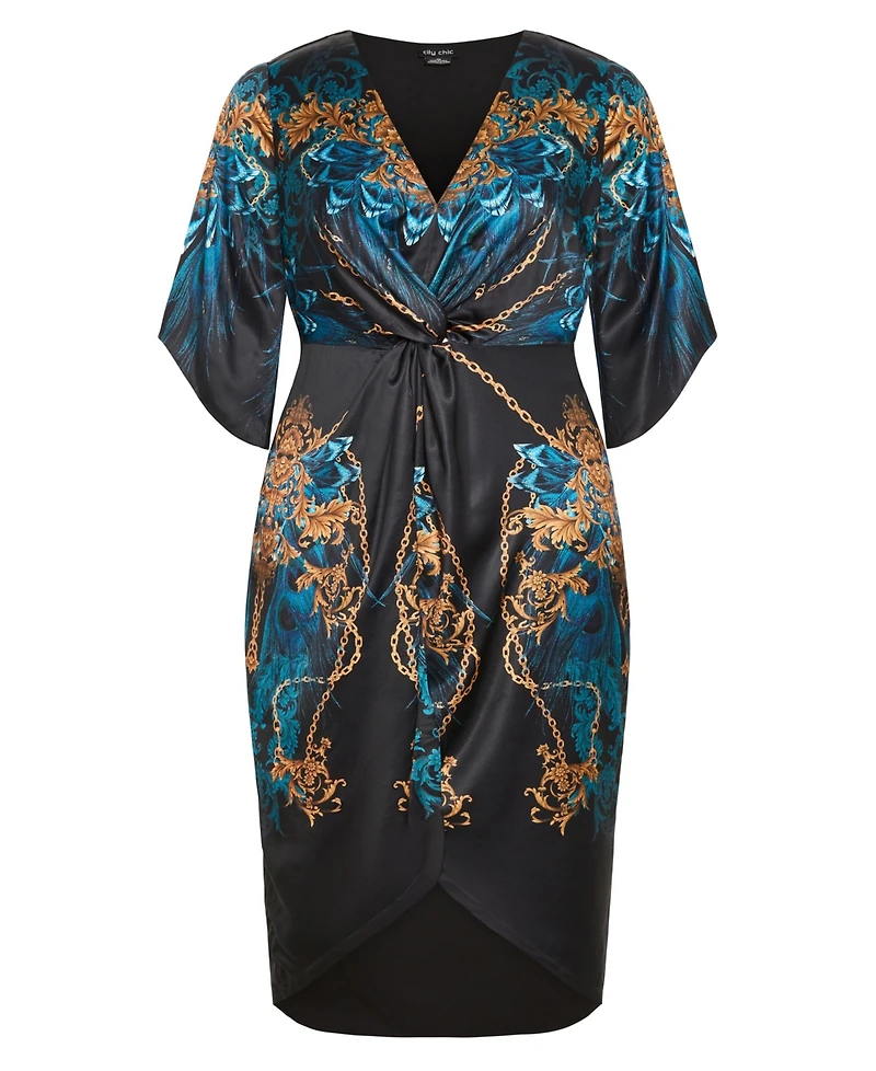 City Chic Plus Priscilla Dress