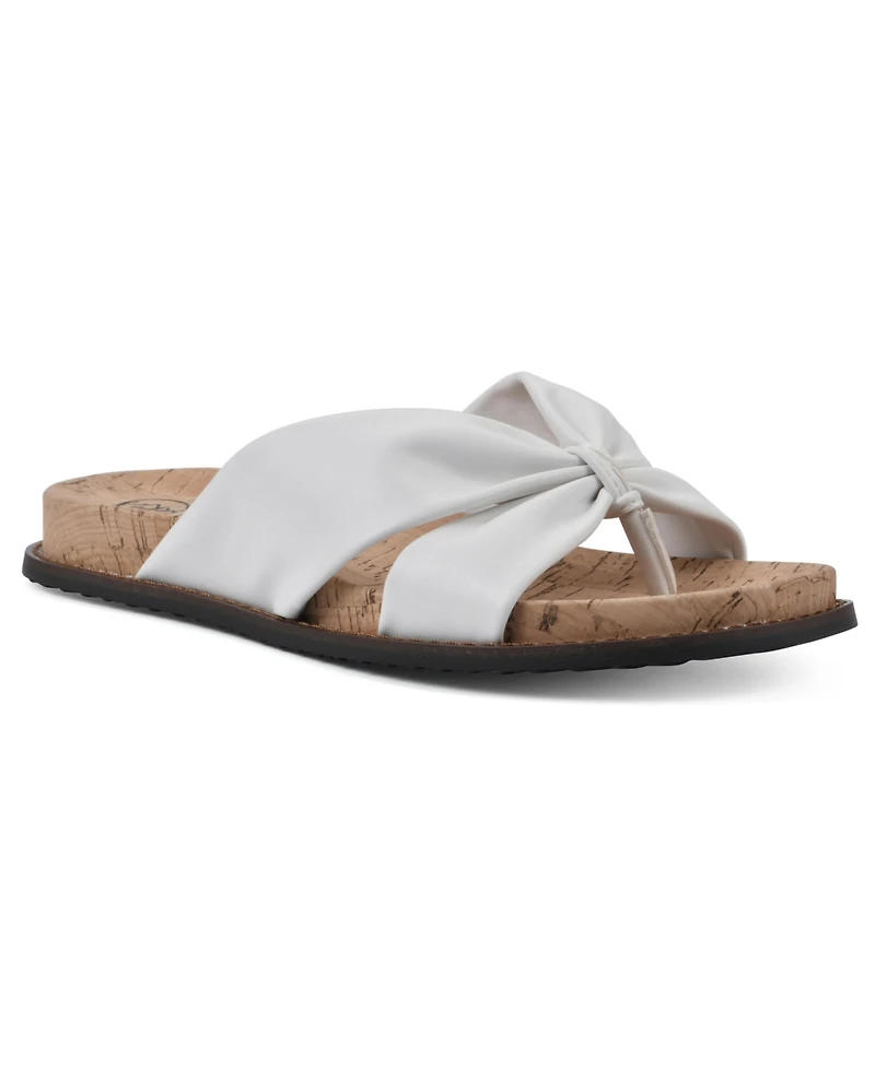 White Mountain Malanga Thong Sandals