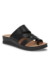 Baretraps Women's Fresha Toe Loop Wedge Sandals
