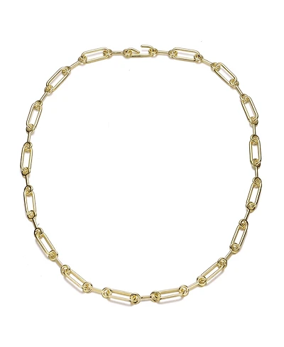 Gigi Girl Elegant Teens/Young Adults 14K Gold Plated Chain Necklace