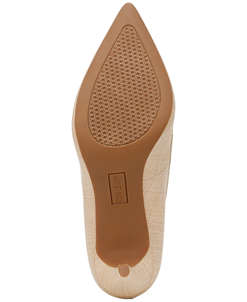 On 34th Women's Jeules Pointed-Toe Slip-On Pumps, Created for Macy's
