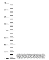 Diamond Oval-Cut Eternity Band (2 ct. t.w.) 14k Gold (Also Platinum)