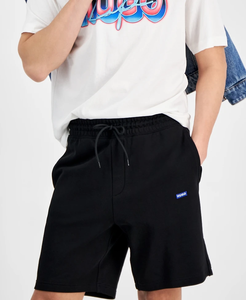 Hugo by Hugo Boss Men's Logo Patch 9" Shorts