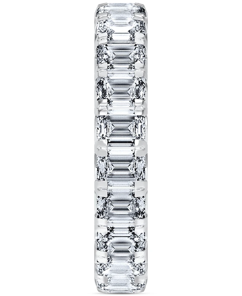 Diamond Emerald-Cut Eternity Band (4 ct. t.w.) 14k Gold (Also Platinum)