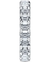 Diamond Emerald-Cut Eternity Band (4 ct. t.w.) 14k Gold (Also Platinum)