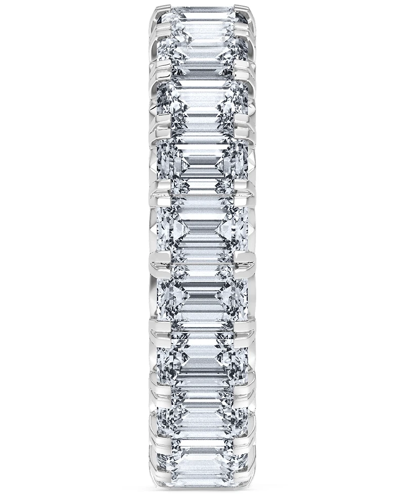 Diamond Emerald-Cut Eternity Band (5 ct. t.w.) 14k Gold (Also Platinum)