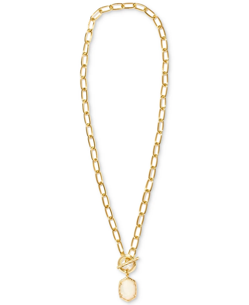 Kendra Scott 14k Gold-Plated Stone 18" Pendant Necklace