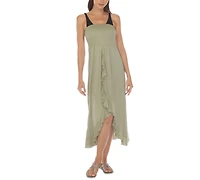 Raviya Strapless High-Low Dress Cover-Up