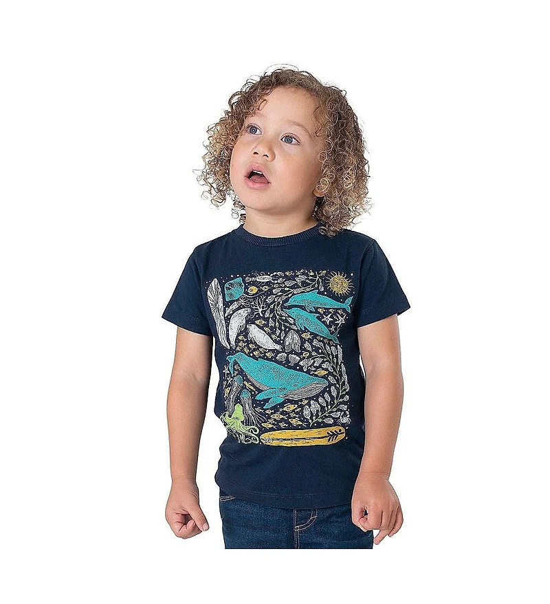 Mightly Toddler Fair Trade Organic Cotton Graphic Short Sleeve T-Shirt 2-pack