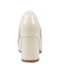 Bandolino Women's Landrys Square Toe Block Heel Loafer Pumps