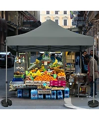 4 Pieces Water Filled Weight Plates for Shade Umbrella