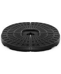 4 Plate Umbrella Base Stand for Patio