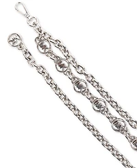 Michael Michael Kors Women's Logo Charm Chain Belt