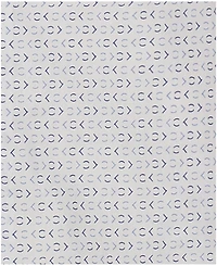 Calvin Klein Big Boys Long Sleeve Stretch Ck Glyph Print Dress Shirt