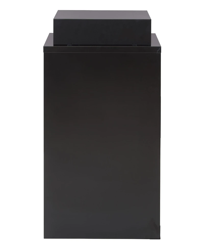 Office Star 27.75" 3 Drawer Locking Metal File Cabinet