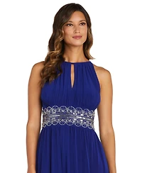 R&M Richards Petite Beaded Gown