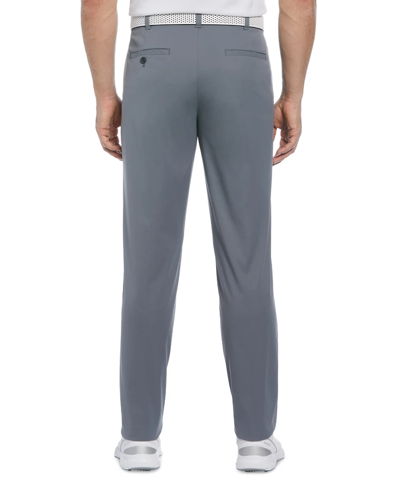 Pga Tour Men's Moisture Wicking Active-Waistband Golf Pants