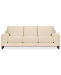 Jeddo 94" Leather Sofa, Created for Macy's
