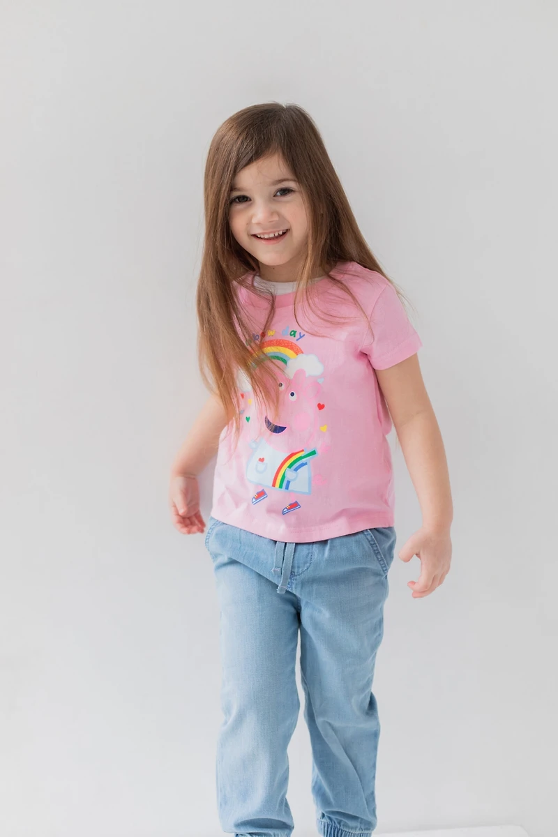 Peppa Pig Girls Pack T-Shirts